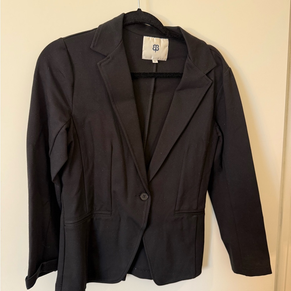 Betabrand Classic Black Women's Blazer